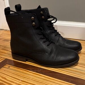 Fat Face Black Ankle Boots